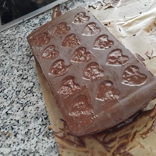 Pralinen kühlen ab