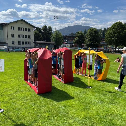 Kinder beim Bewerb