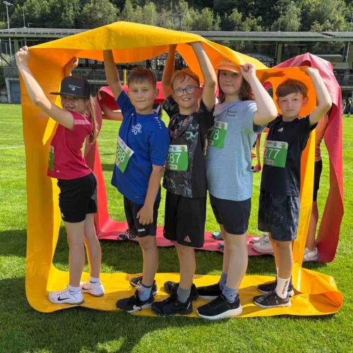 Kinder beim Bewerb