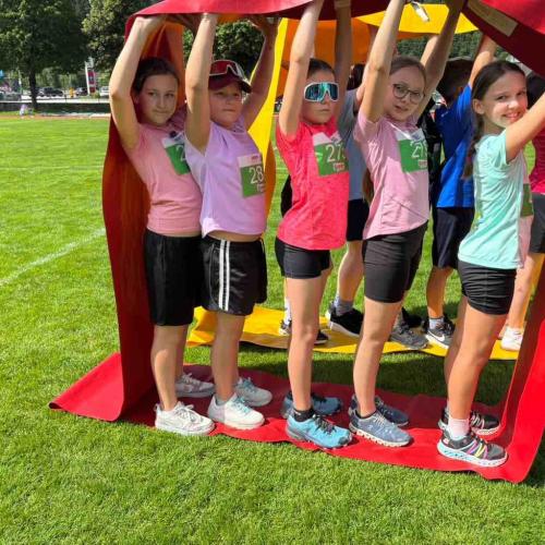 Kinder beim Bewerb
