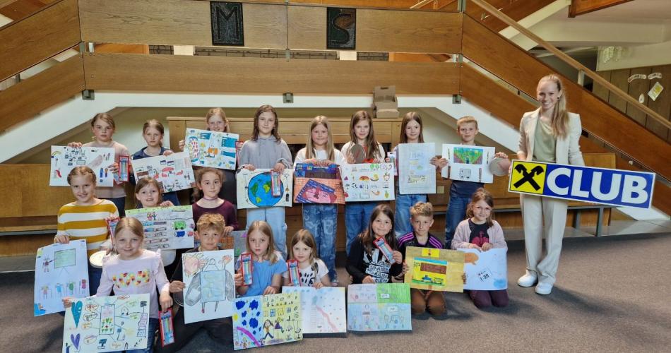 Kreativität im Zeichen der Digitalisierung – Raiffeisen-Malwettbewerb 2025